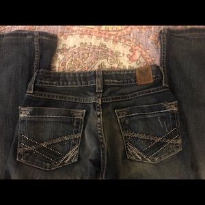 Buckle Starlite stretch boot cut jeans👖💎